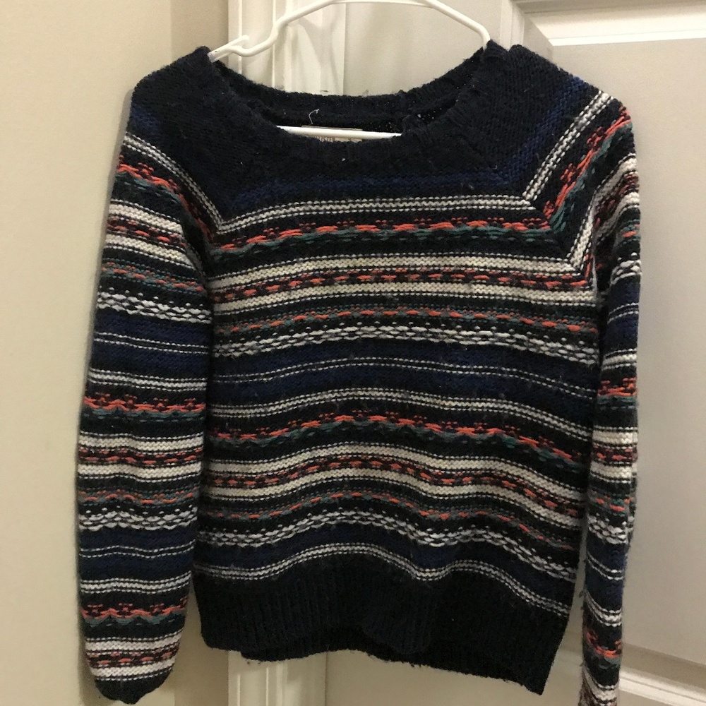 Cute striped Hollister sweater